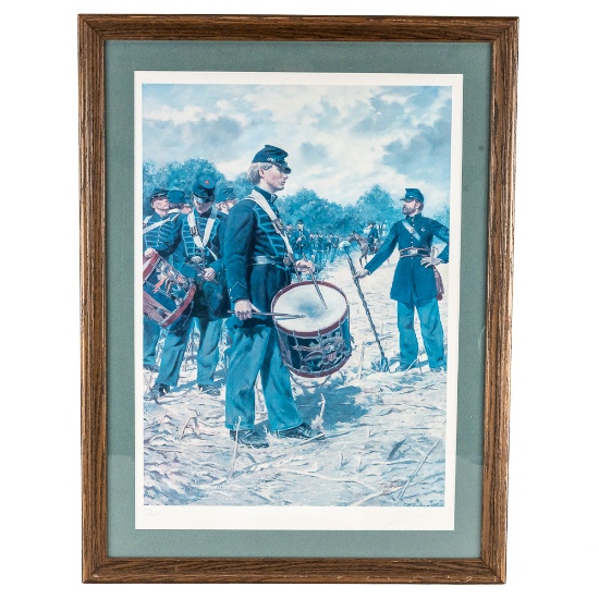 "Union Drummer" Don Troiani Signed Numbered Print