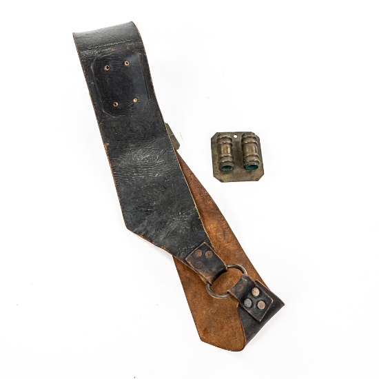 Civil War Union Drummer Belt & Stick Carrier Parts