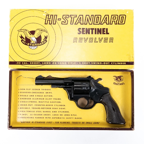 HiStandard R103 Sentinel 22lr 4" Revolver  1339886