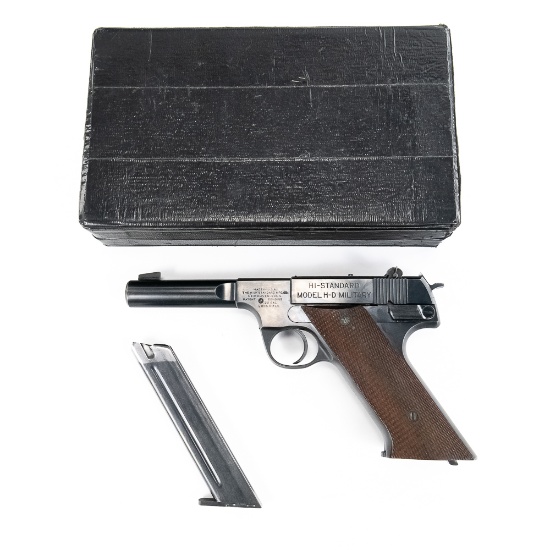 HiStandard H-D Military 22lr 4.5" Pistol (C)235814