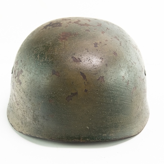 WWII German M38 Paratrooper Normandy Camo Helmet