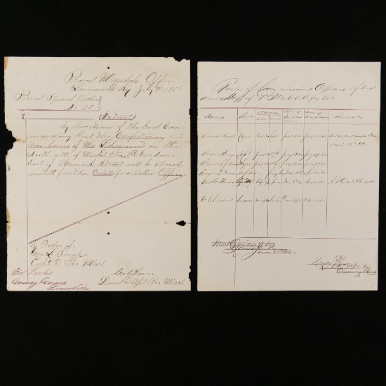 Civil War 7th Ill, Docs at End of War