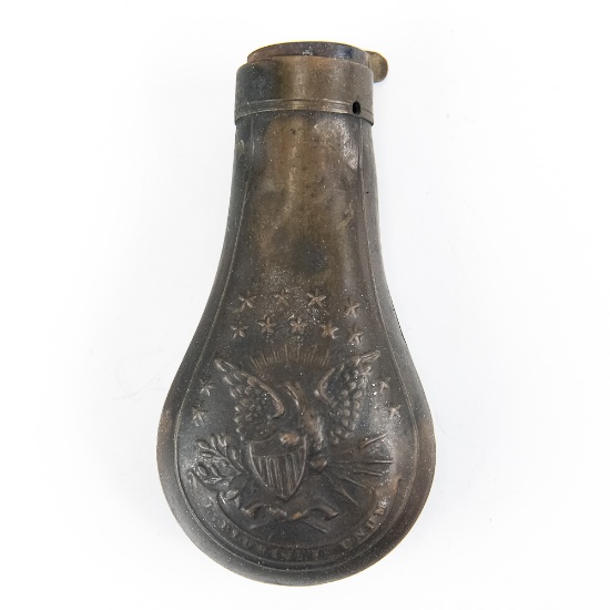Civil War 1849 Colt Pocket Powder Flask