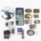 Collection of Belt Buckles Lighters & More