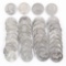 (40) Assorted Washington 90% Silver Quarters 25C