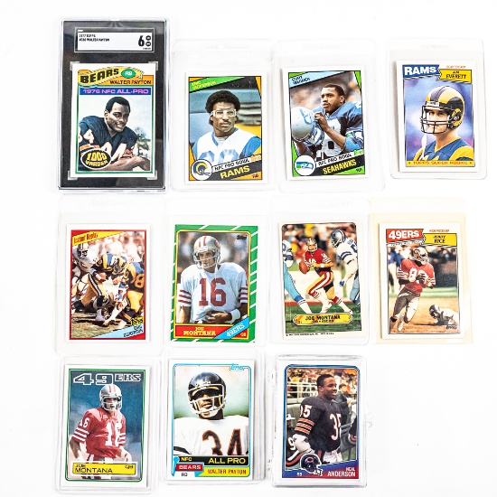 77 Topps #360 Walter Payton SGC 6 Warner Rice More