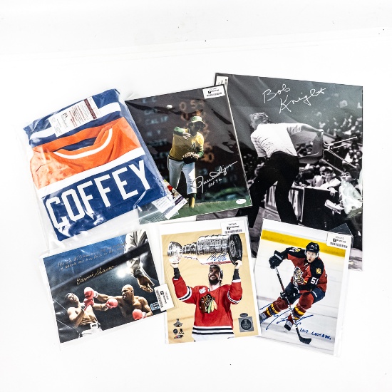 Paul Coffey Autographed Edmonton Jersey JSA + More
