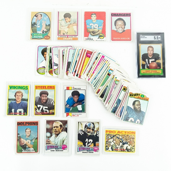 '63 Topps #86 Bart Starr SGC 5.5 Bradshaw Greene++