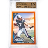 2010 Topps Chrome Orange Refractors Beckett 9.5