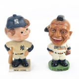 1960s Milwaukee Braves & NY Yankees Bobbleheads