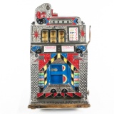Mills 5 Cent Silent Jackpot Front Mint Vendor Slot