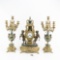 Franz Hermle Brevettato Clock & Candelabra