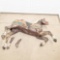 Vintage Heyn Carved Wood Carousel Horse