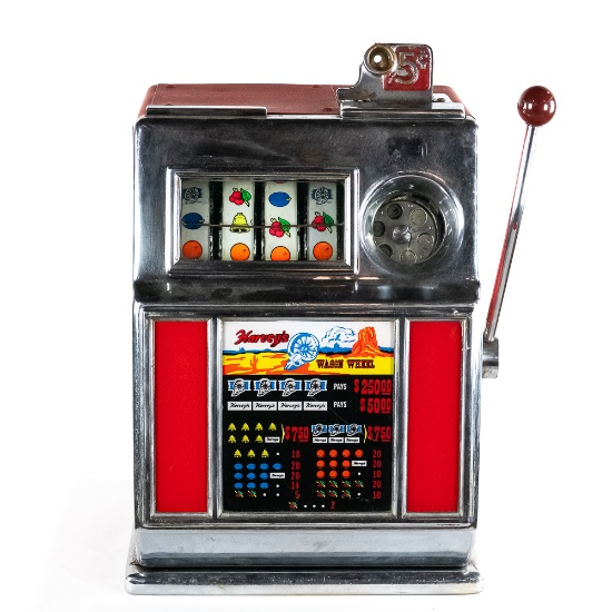 Coin Op 5 Cent Slot Machine
