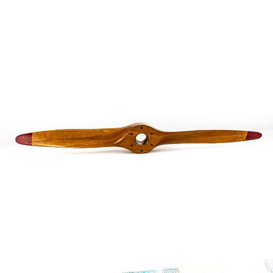 WW II Wood Airplane Target Drone Propeller
