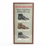 Winchester Ice Skate Display Framed Poster