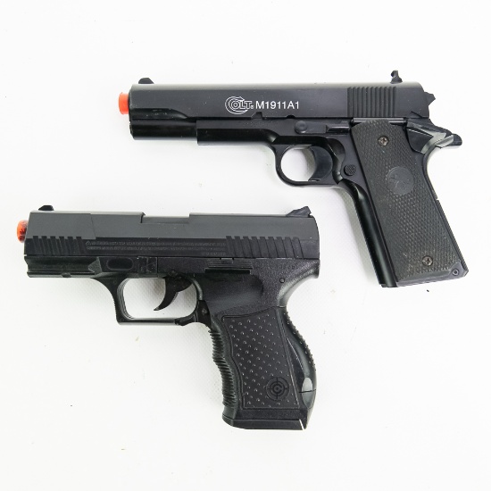 2x 6mm Airsoft Pistols