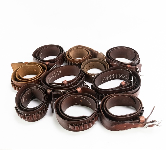 10 Western Cartridge Belts