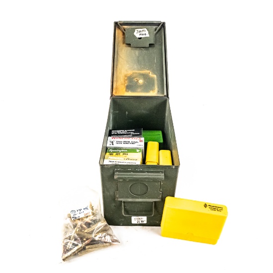 290rds 7mm Rem Mag Ammunition in Ammo Can