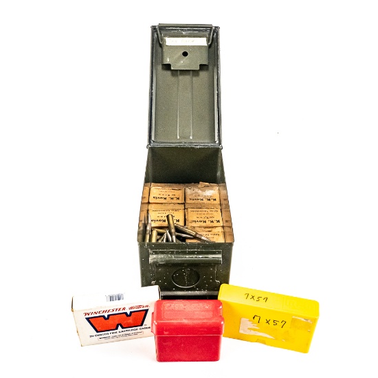 255rds+ 7x57 Mauser Ammunition in an Ammo Can