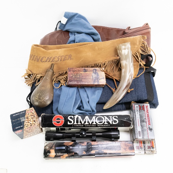 Assorted Firearm Accessories & Ammunition