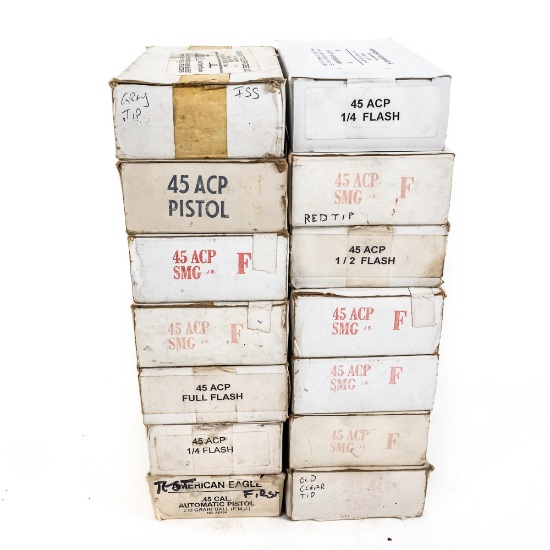 350+rds .45ACP Caliber Blank Ammunition