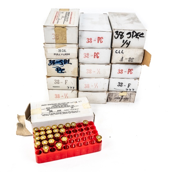 600+rds. .38 Caliber Blank Ammunition