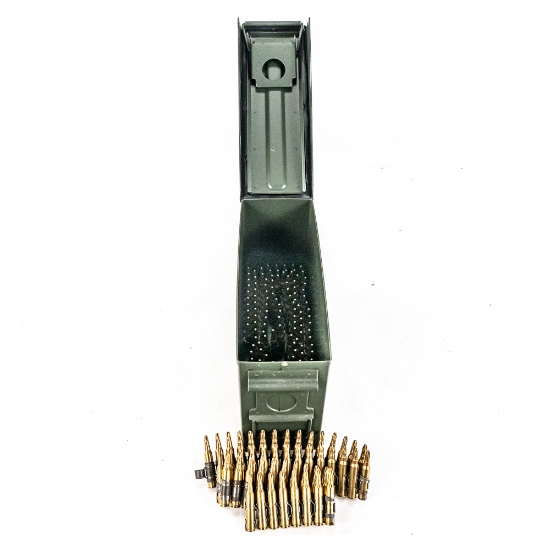 200+ rds linked .556 Caliber Blank Ammunition