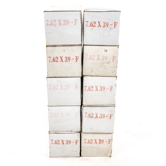 500 Rds of 7.62x39 Movie Blank Ammunition