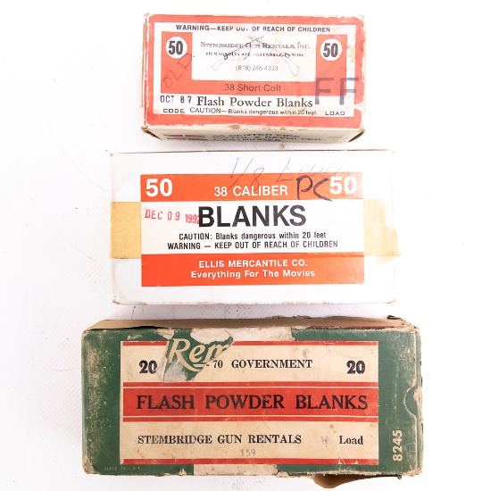 Movie Prop Ammunition Collector Lot