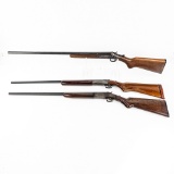 3x Single Shot Shotguns 16g 20g 20g