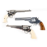 3x Commemorative .177mm Co2 BB Revolvers
