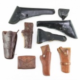 Leather RH Holsters and Pouches