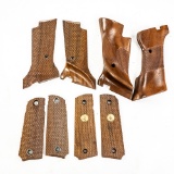 4x New Wooden Grips