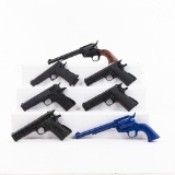 7 Resin Replica/ Movie Prop Handguns