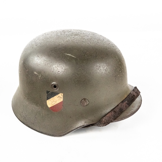 WW2 German Helmet M40 Double Decal NSKK.