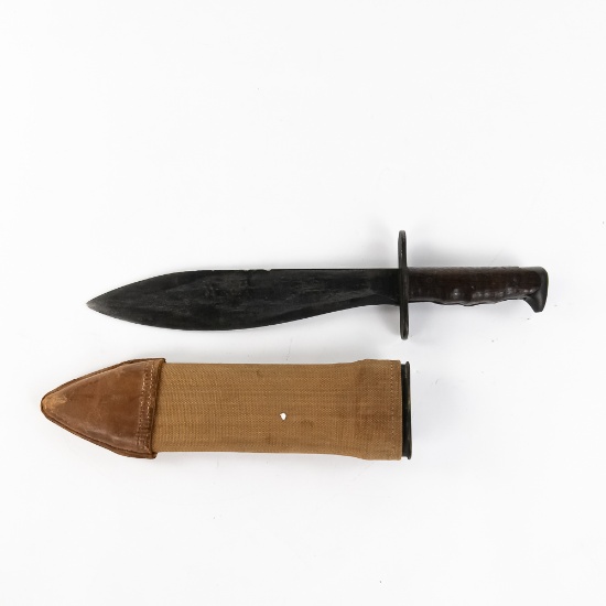 WWI M1918 Bolo Plumb PHILA Brauer Bros Sheath 1918