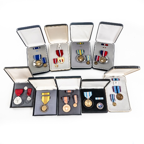 US Medals-Unissued in Cases