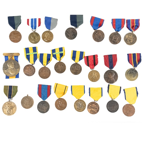 US Service Medals, Philippines, Cuba, China & More