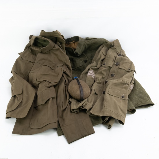M1909/M1910/M1917 US Uniforms & WWI German Canteen
