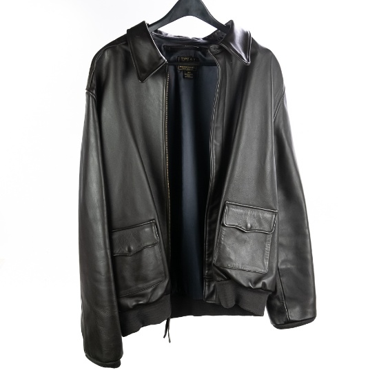 Willis and Geiger A-2 Flight Jacket. Size 48T. New
