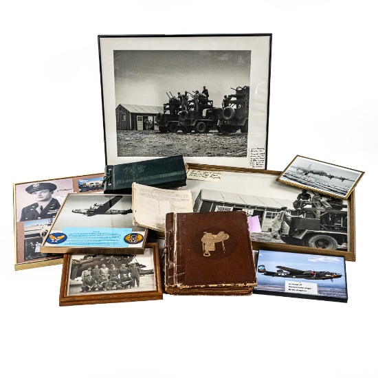 WWII Scrapbook, Album, USAAF Lot