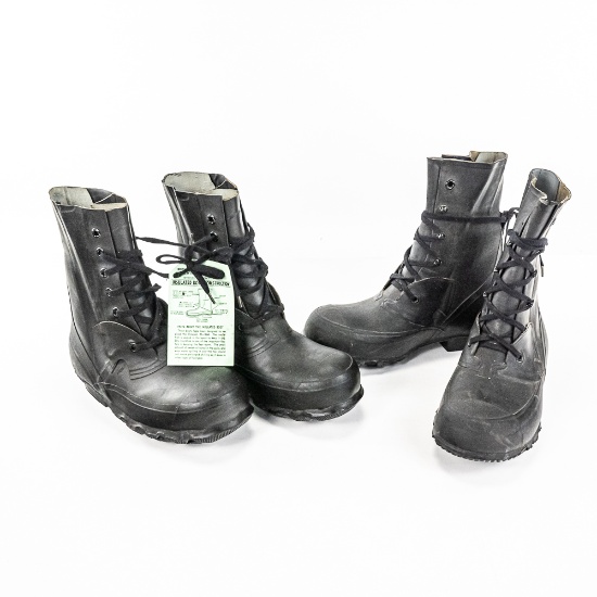 Korean War 2 Pairs of Type I Mickey Mouse Boots
