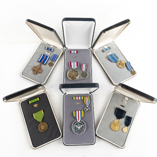 US Medals Unissued DFC, DSSM, DMSM, WAC