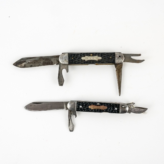 Vintage Imperial and Colonial Scout Knives