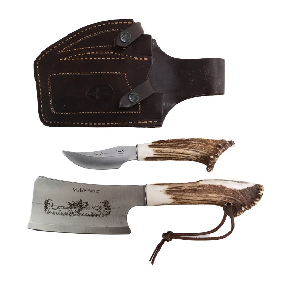 Muela Skinning $ Chopping 2x Knife Processing set