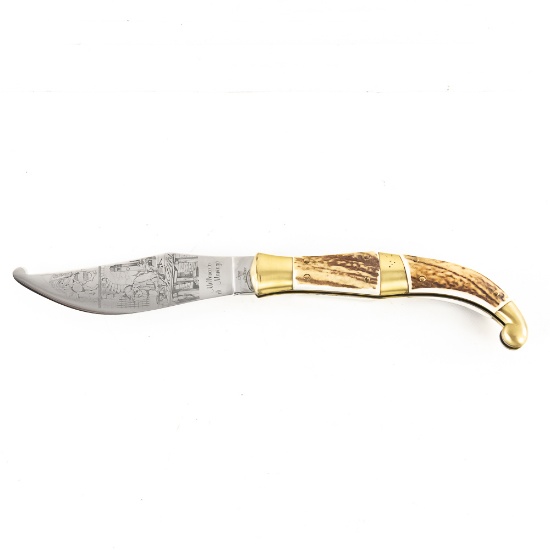 Italian Lepre Inox Folding Knife