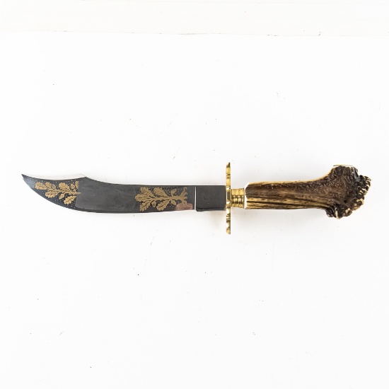Italian Lepre Inox 15" "Scimitar style" Hunting Kn