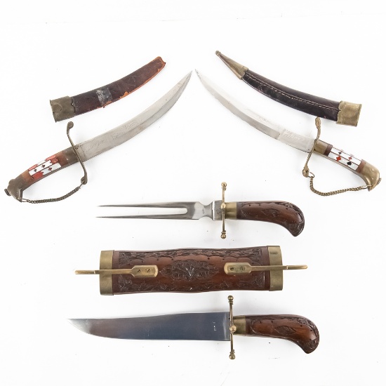 4 Souvenir Display Daggers