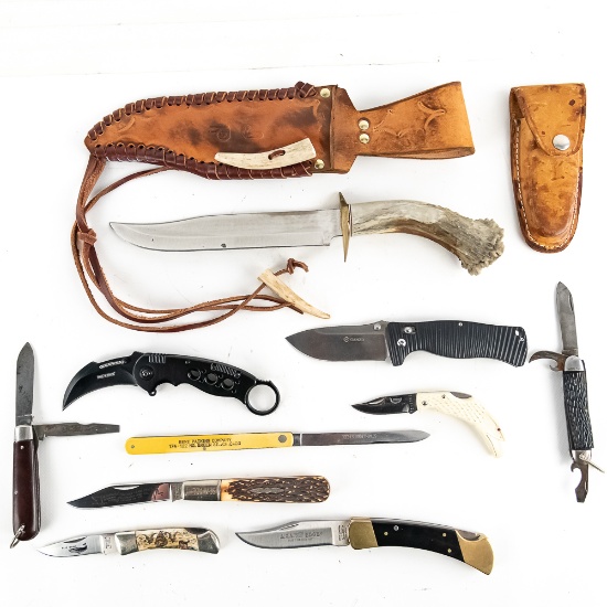 10x Assorted Knives